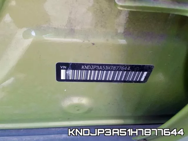 KNDJP3A51H7877644 фото 2