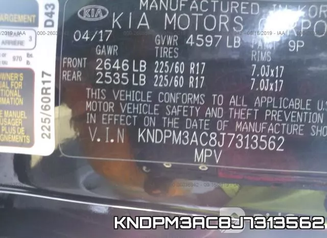 KNDPM3AC8J7313562 фото 10