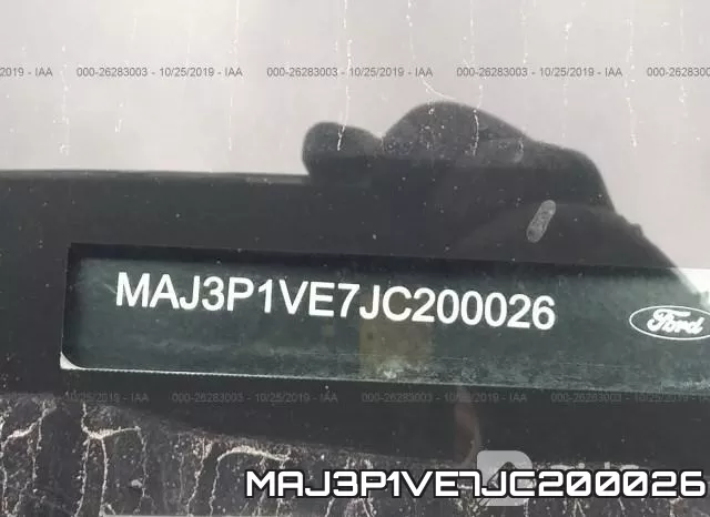 MAJ3P1VE7JC200026 фото 10