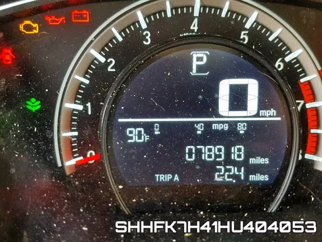 SHHFK7H41HU404053 фото 9