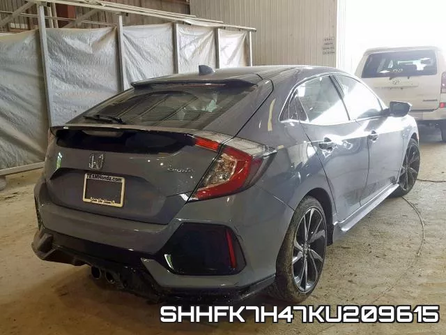 SHHFK7H47KU209615 фото 5