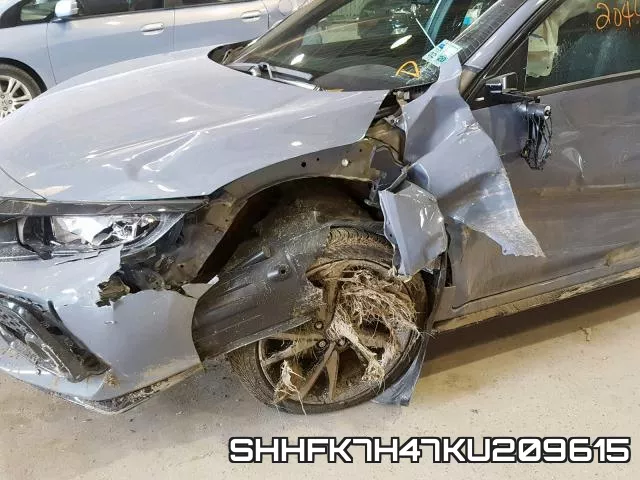 SHHFK7H47KU209615 фото 10