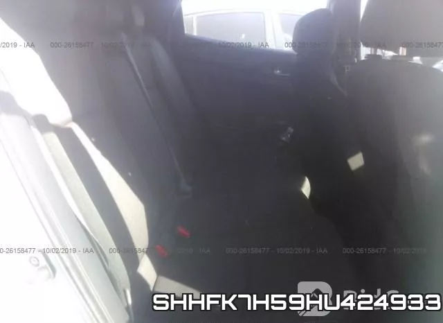 SHHFK7H59HU424933 фото 9