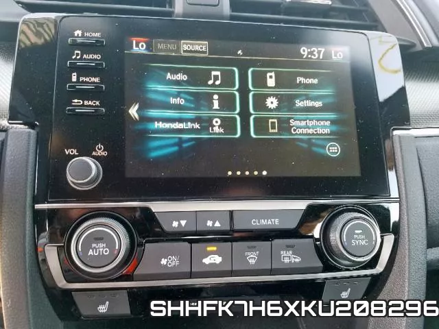 SHHFK7H6XKU208296 фото 10