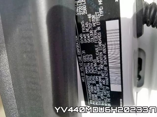 YV440MDU6H2023317 фото 2