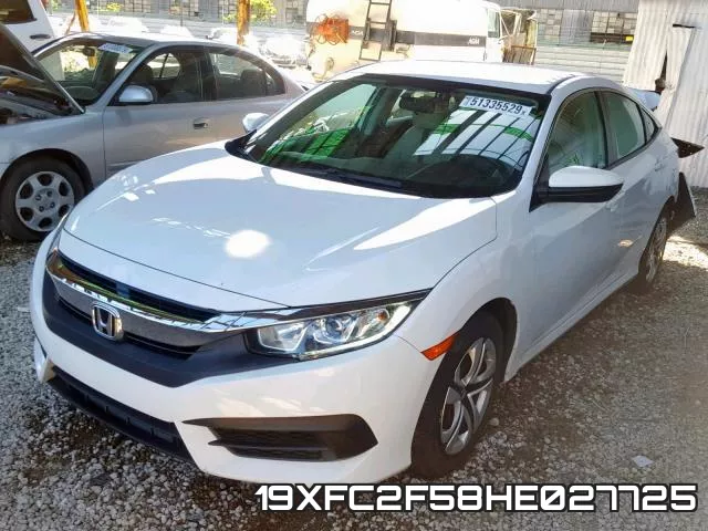 19XFC2F58HE027725 фото 3