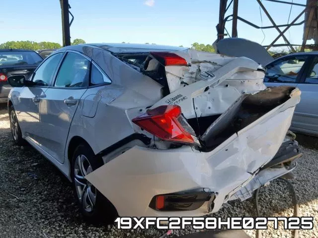 19XFC2F58HE027725 фото 4
