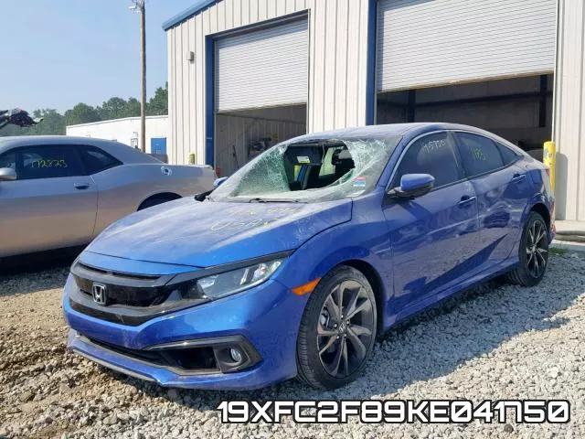 19XFC2F89KE041750 фото 3