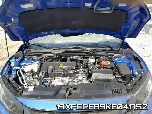 19XFC2F89KE041750 фото 8