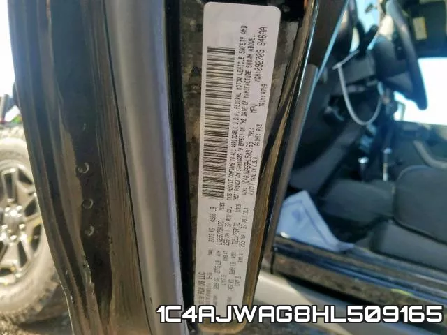 1C4AJWAG8HL509165 фото 2
