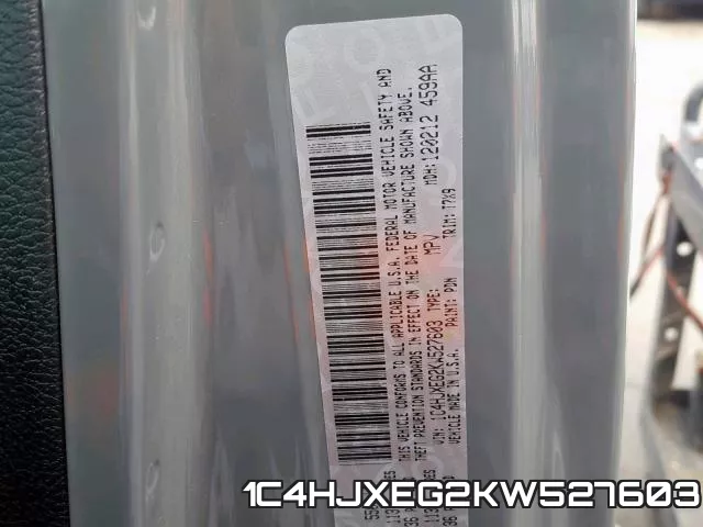 1C4HJXEG2KW527603 фото 2