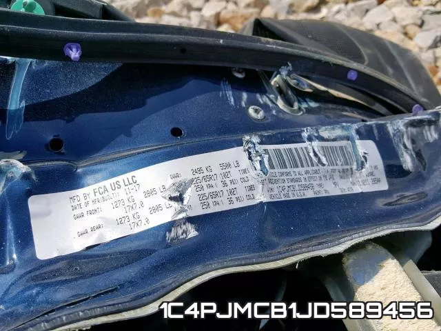 1C4PJMCB1JD589456 фото 2