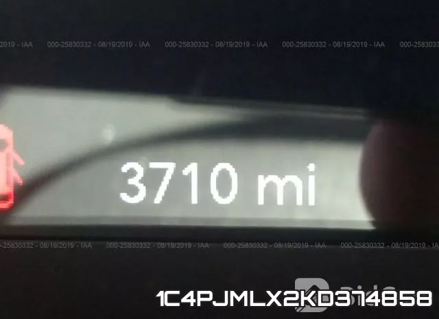 1C4PJMLX2KD374858 фото 8