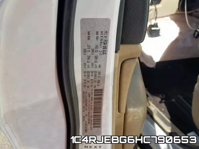 1C4RJEBG6HC790653 фото 2