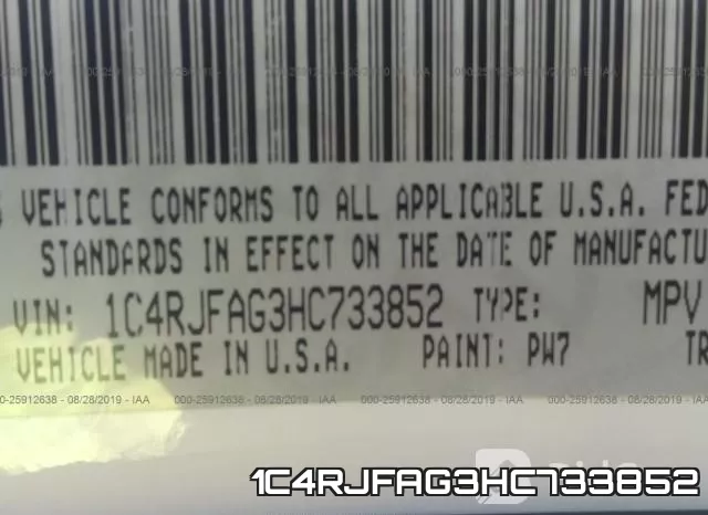 1C4RJFAG3HC733852 фото 10