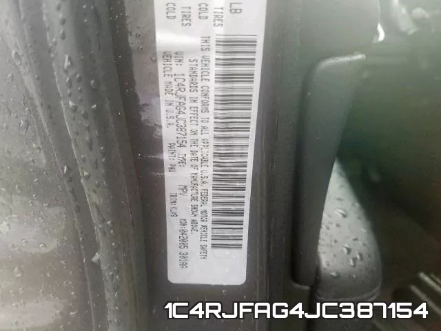 1C4RJFAG4JC387154 фото 2