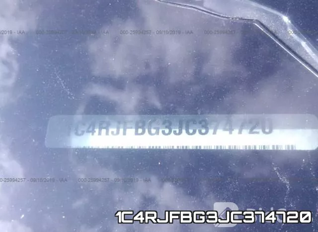 1C4RJFBG3JC374720 фото 10