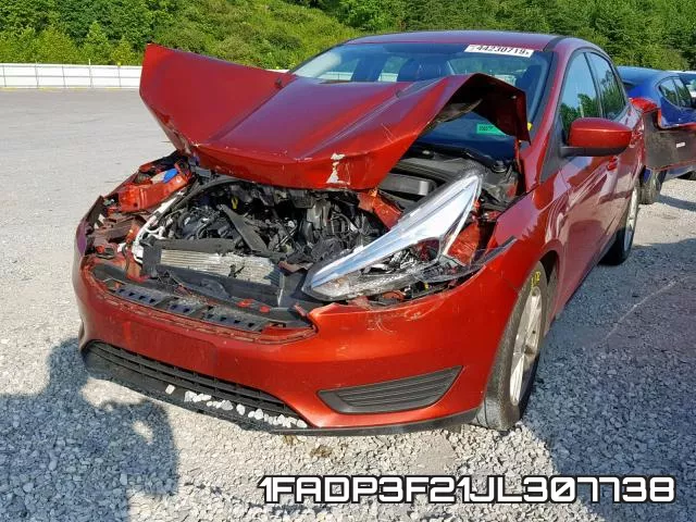 1FADP3F21JL307738 фото 3