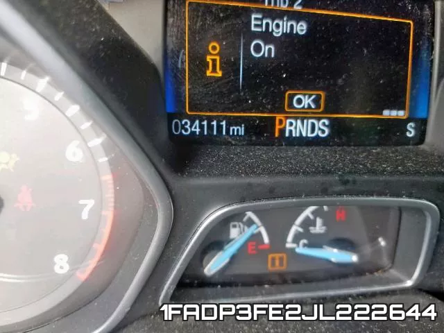 1FADP3FE2JL222644 фото 9