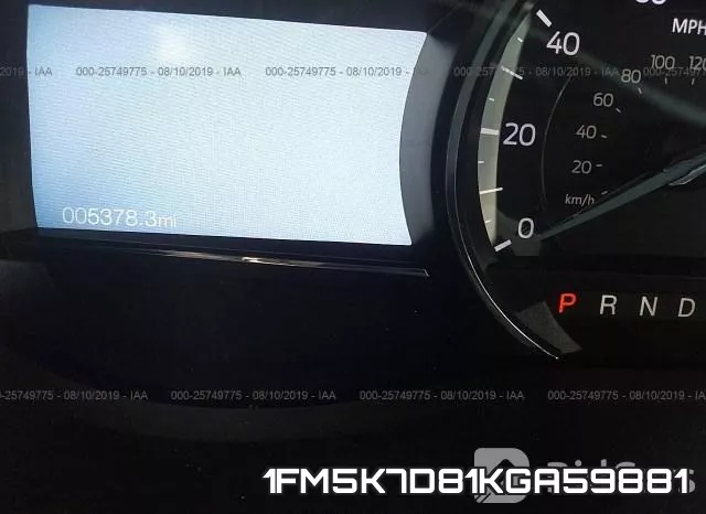1FM5K7D81KGA59881 фото 8
