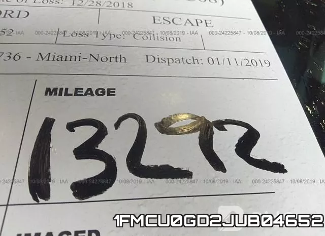 1FMCU0GD2JUB04652 фото 8