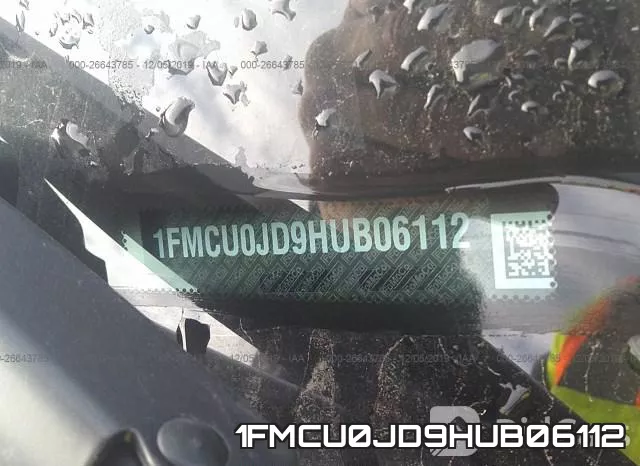 1FMCU0JD9HUB06112 фото 10