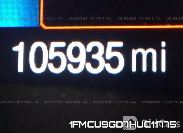 1FMCU9GD7HUC11775 фото 8