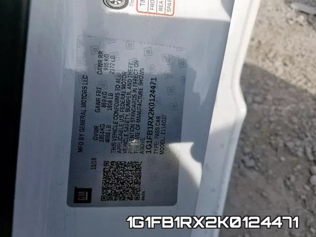 1G1FB1RX2K0124471 фото 2