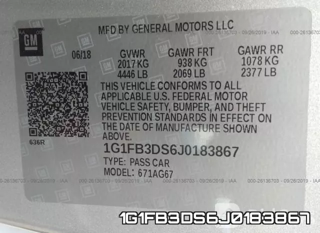 1G1FB3DS6J0183867 фото 10