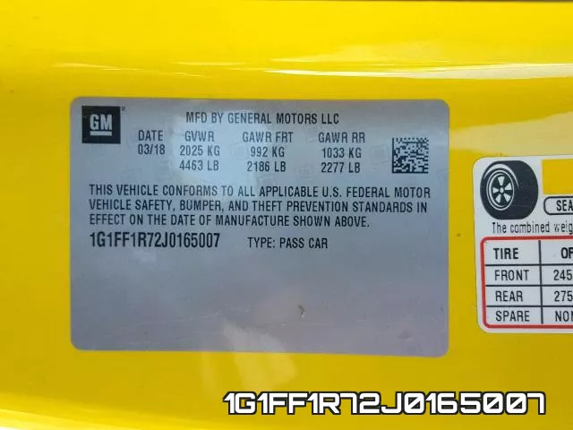 1G1FF1R72J0165007 фото 2