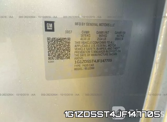 1G1ZD5ST4JF147705 фото 10