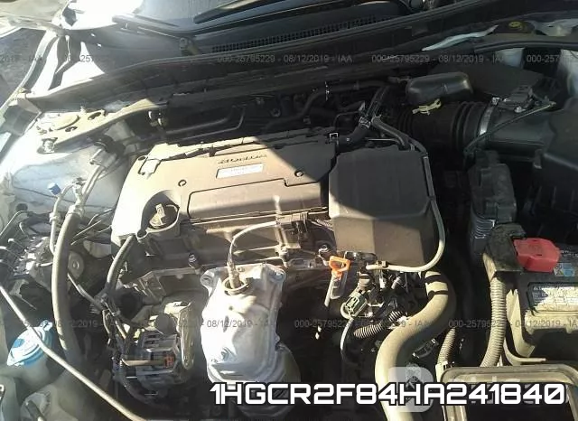 1HGCR2F84HA241840 фото 2