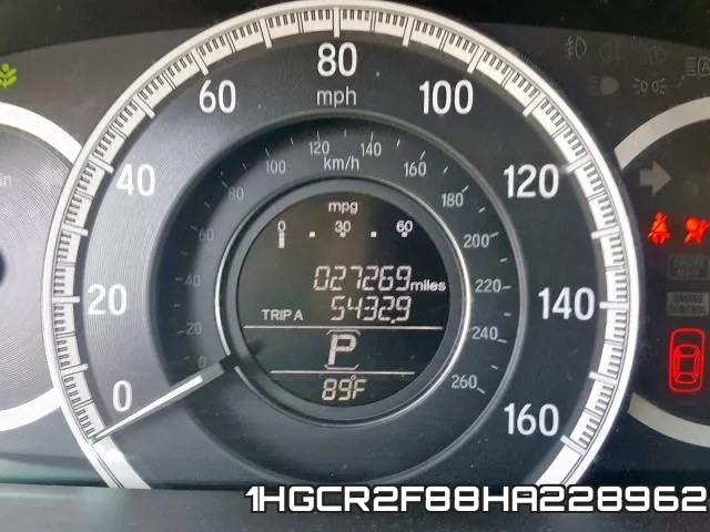 1HGCR2F88HA228962 фото 9
