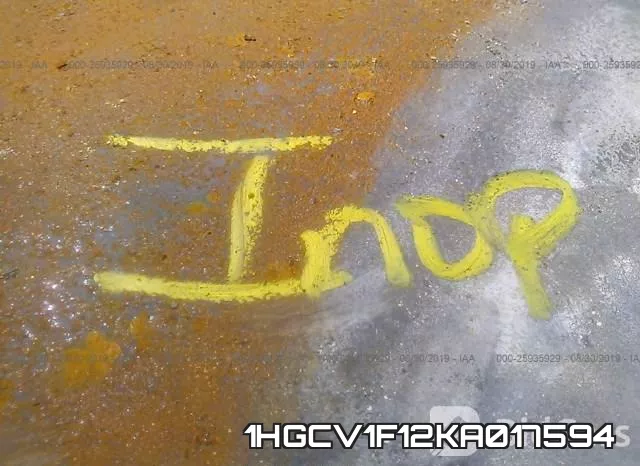 1HGCV1F12KA017594 фото 8