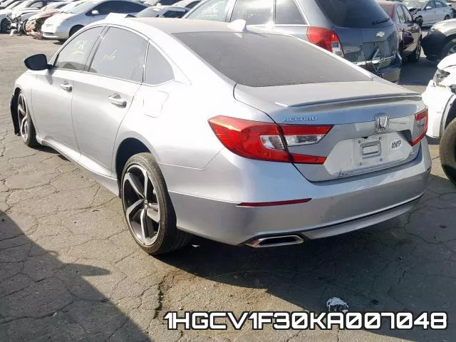 1HGCV1F30KA007048 фото 4