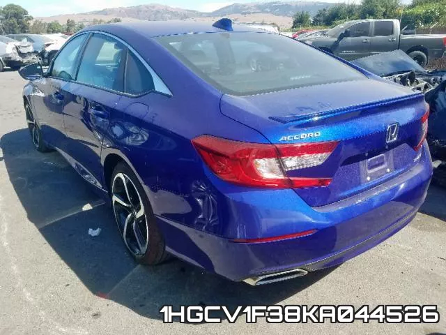 1HGCV1F38KA044526 фото 4