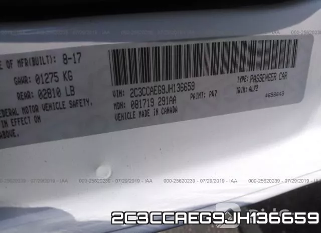 2C3CCAEG9JH136659 фото 10