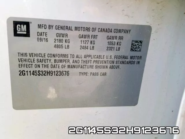 2G1145S32H9123676 фото 2