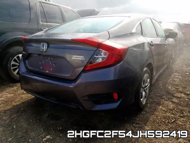 2HGFC2F54JH592419 фото 5