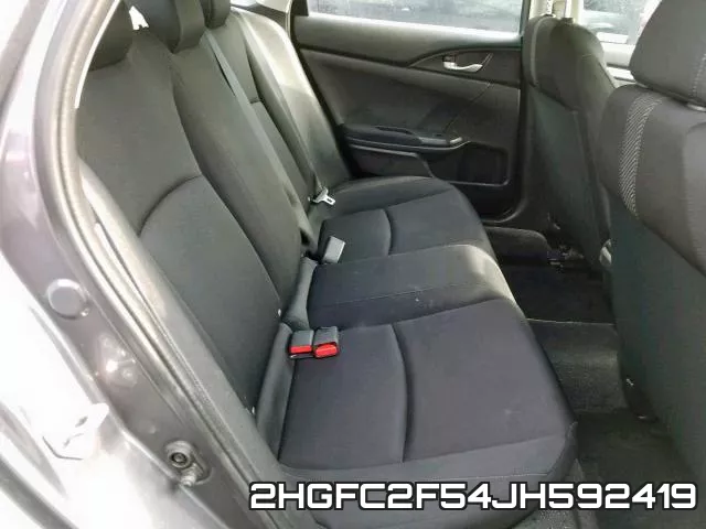 2HGFC2F54JH592419 фото 7