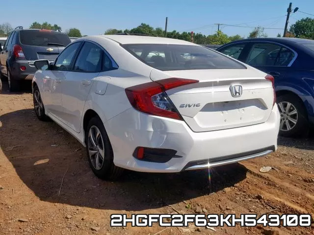 2HGFC2F63KH543108 фото 3