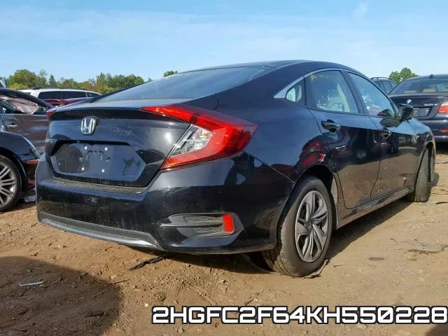 2HGFC2F64KH550228 фото 5