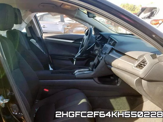 2HGFC2F64KH550228 фото 6