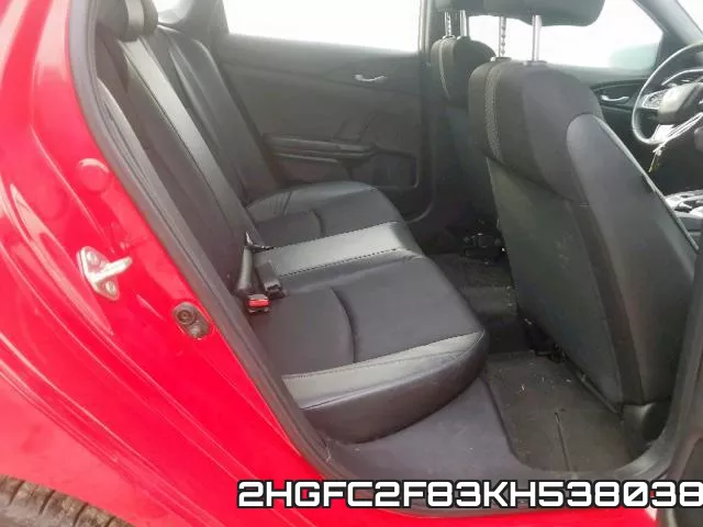 2HGFC2F83KH538038 фото 7