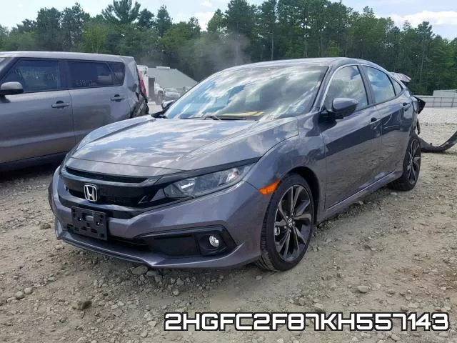 2HGFC2F87KH557143 фото 3
