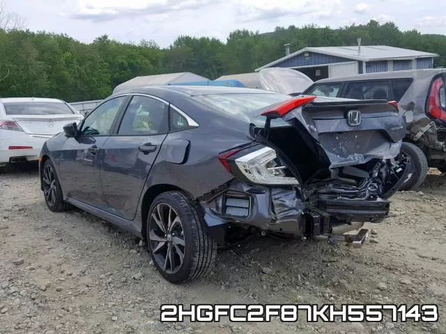 2HGFC2F87KH557143 фото 4