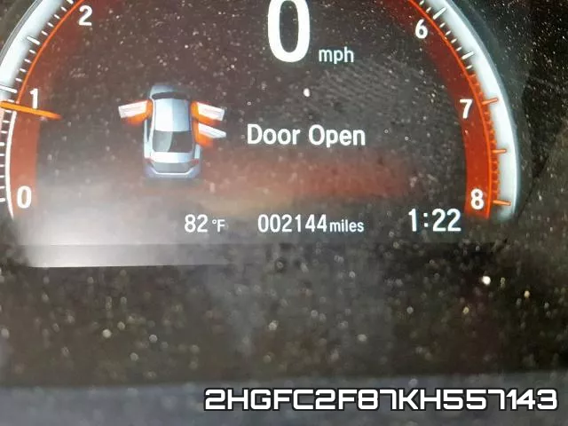 2HGFC2F87KH557143 фото 9