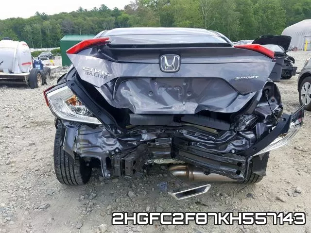 2HGFC2F87KH557143 фото 10