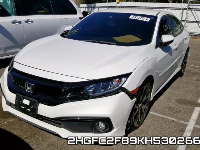 2HGFC2F89KH530266 фото 3