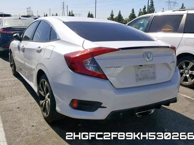 2HGFC2F89KH530266 фото 4